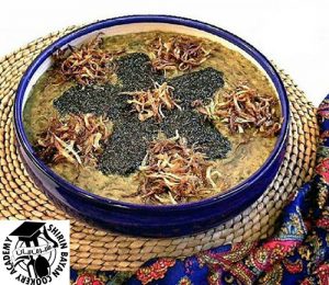 طرز تهیه آش شله قلمکار | شیرین بیان