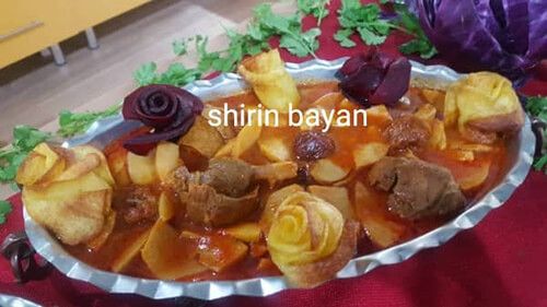 طرز تهیه خورشت به | شیرین بیان