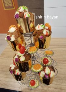 کیک سبزیجات ویژه ی شیرین بیان