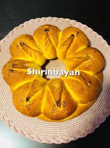 طرز تهیه نان زعفرانی | شیرین بیان