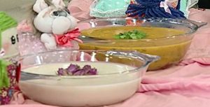 طرز تهیه سوپ سبزیجات و حریر بادام | شیرین بیان