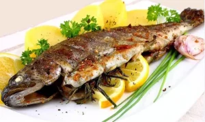 ویدیو طرز تهیه ماهی شکم پر | آموزشگاه شیرین بیان