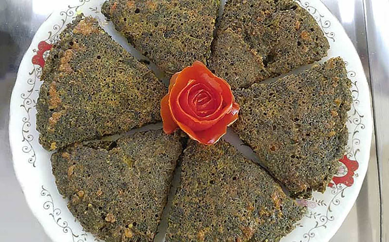 سبزی کوکو خوشمزه