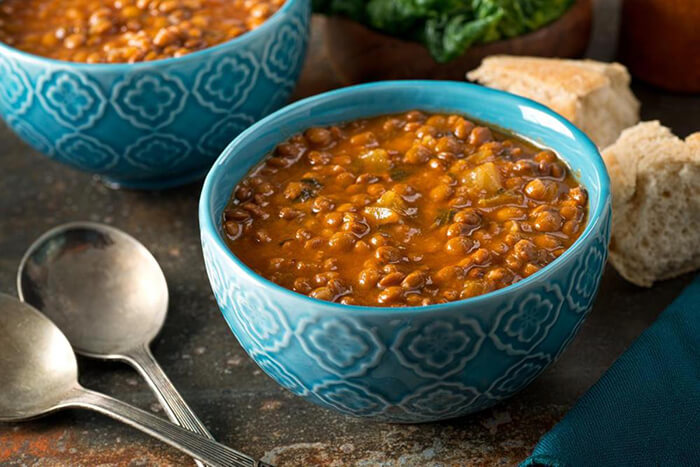 طرز تهیه شام رژیمی عدسی و ماش :