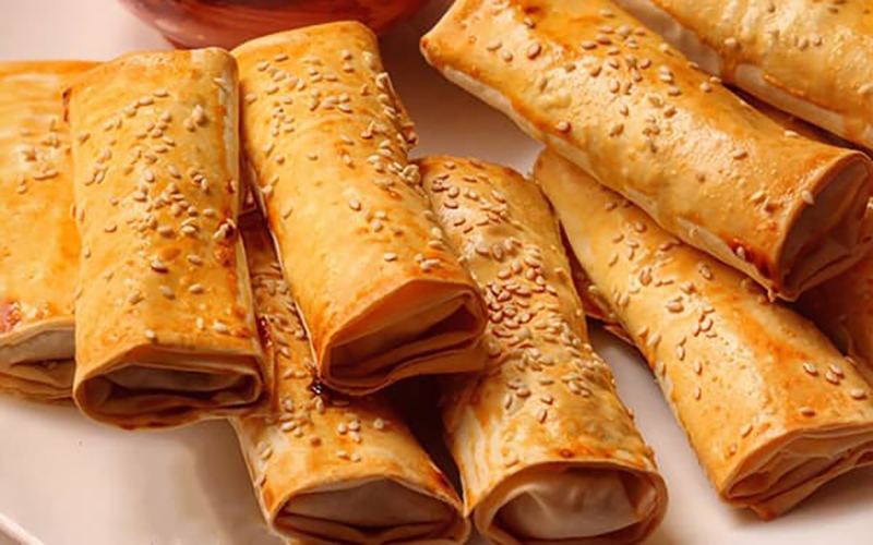 بورک گوشت یک فینگر فود خوش طعم