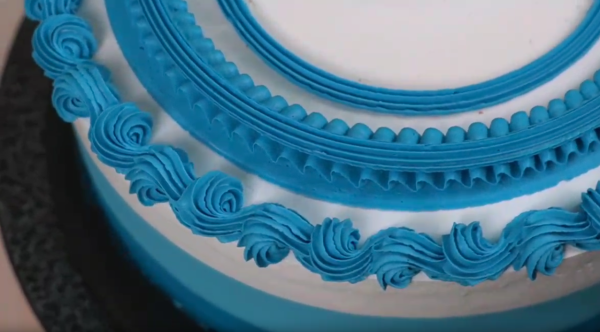 آموزش کیک خامه ای